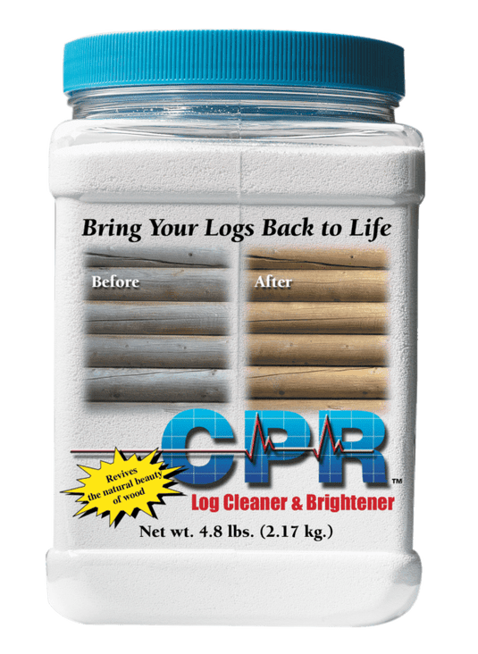 CPR Log Cleaner and Brightener - 1/2 Gal. Western Log Home Supply