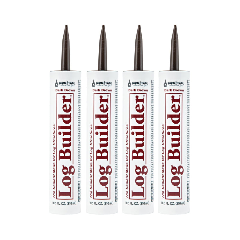 Load image into Gallery viewer, Log Builder Caulking 10.5oz Tubes - 4 Pack Sashco