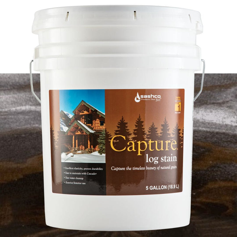 Load image into Gallery viewer, Capture Log Stain - 5 Gallons - FREE SHIPPING Sashco