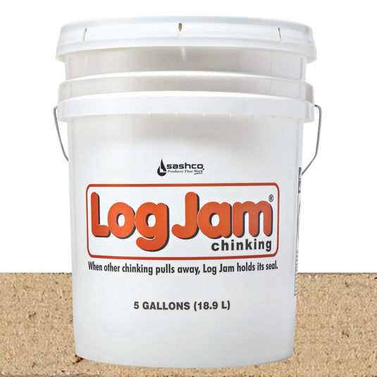 Log Jam Chinking 5 Gal - FREE SHIPPING Sashco