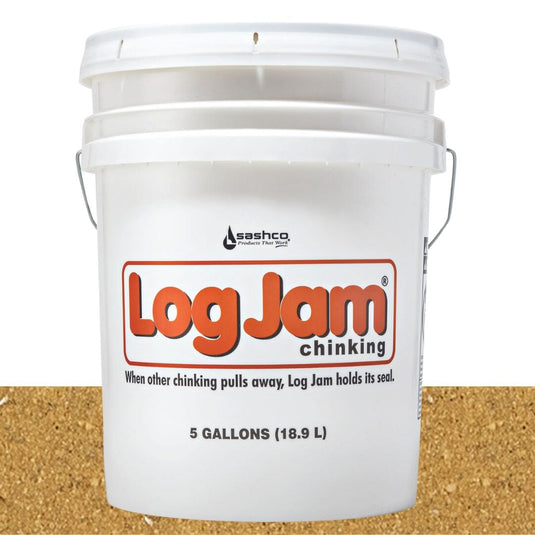 Log Jam Chinking 5 Gal - FREE SHIPPING Sashco