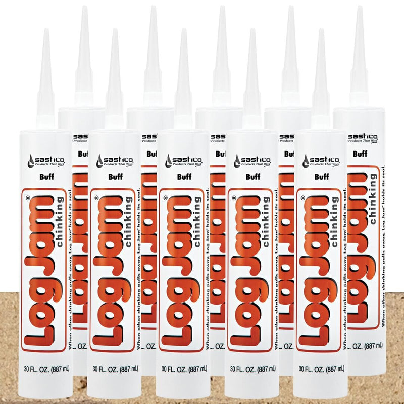 Load image into Gallery viewer, Log Jam Chinking - (10) 30oz Tubes - FREE SHIPPING Sashco