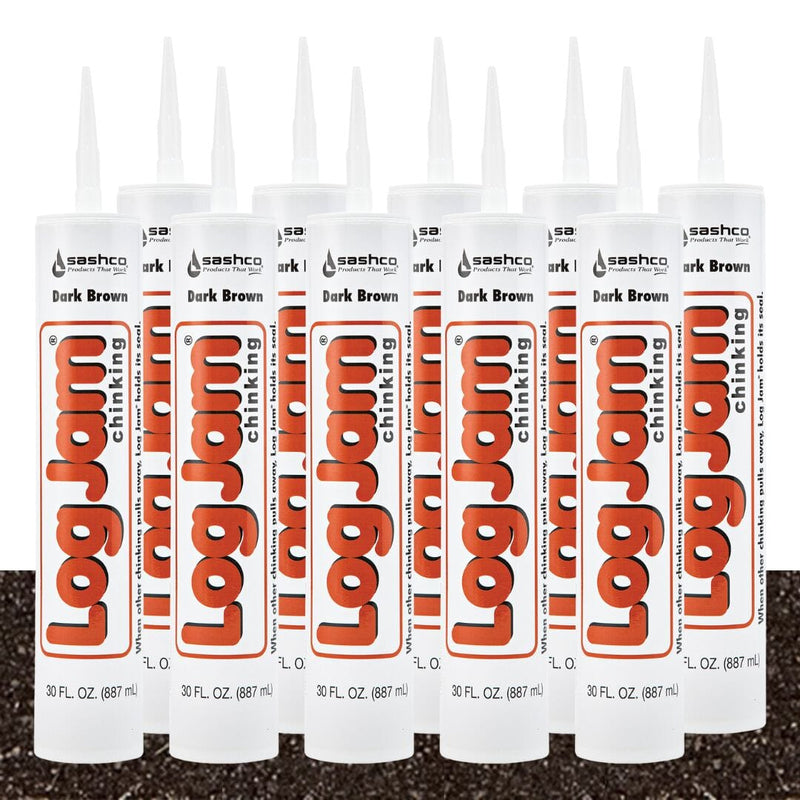 Load image into Gallery viewer, Log Jam Chinking - (10) 30oz Tubes - FREE SHIPPING Sashco
