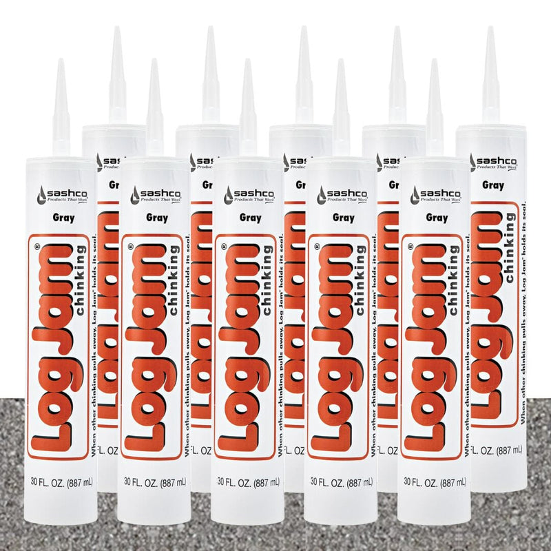 Load image into Gallery viewer, Log Jam Chinking - (10) 30oz Tubes - FREE SHIPPING Sashco