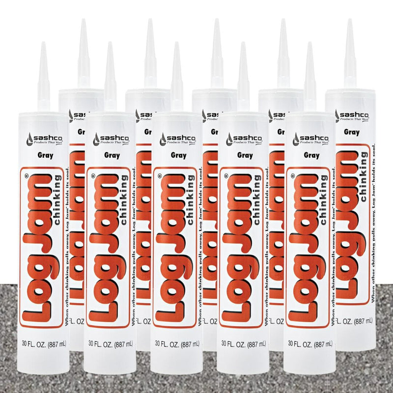 Load image into Gallery viewer, Log Jam Chinking - (10) 30oz Tubes - FREE SHIPPING Sashco
