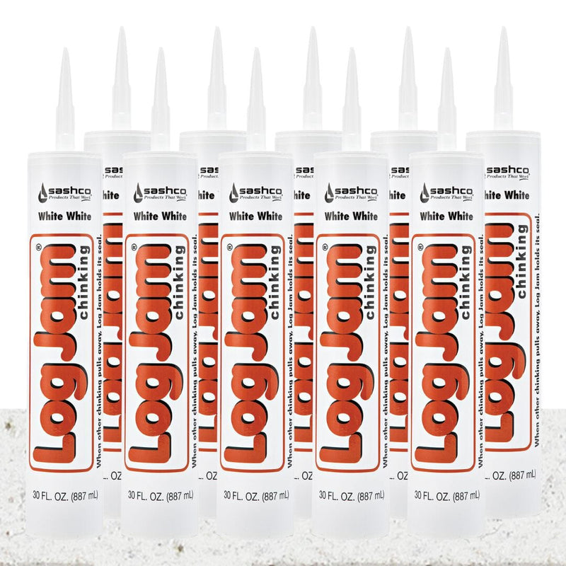 Load image into Gallery viewer, Log Jam Chinking - (10) 30oz Tubes - FREE SHIPPING Sashco
