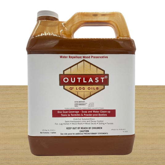 Outlast Q8 Log Oil 1 Gallon - FREE SHIPPING Outlast CTA Products