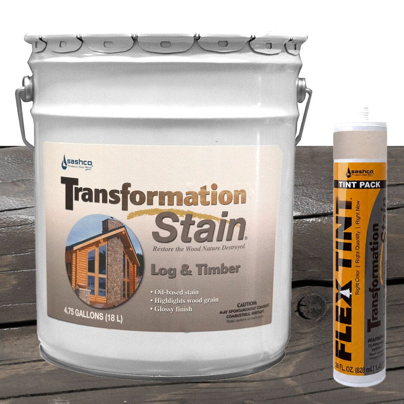 Load image into Gallery viewer, Transformation Log and Timber Stain - 5 Gal - FREE SHIPPING Sashco