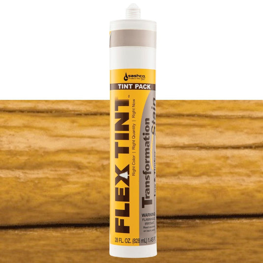 Transformation Log and Timber Flex Tint Stains Sashco