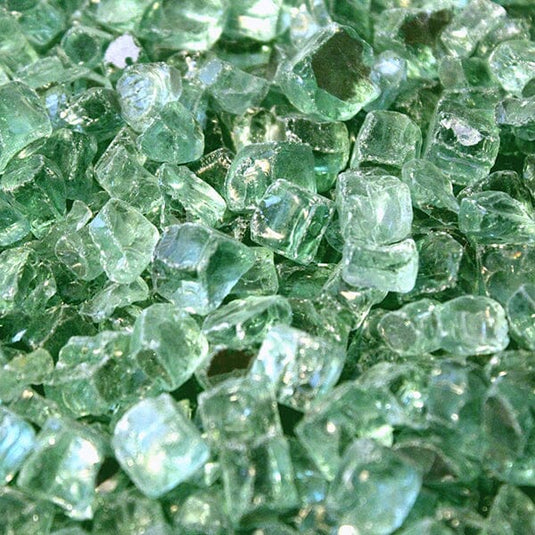 1/2 Inch Evergreen RF Fire Pit Glass Western Log Home Supply