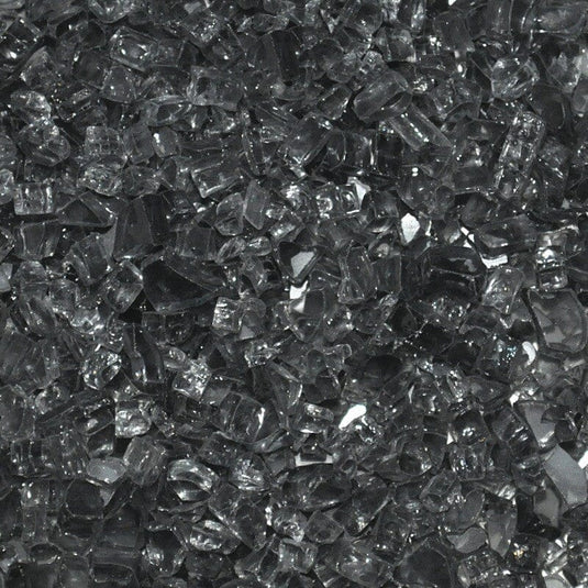1/4 Inch Gray 1 Lb. Fire Pit Glass Western Log Home Supply