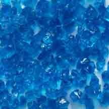 3/4 Inch T Blue 5 Fire Pit Glass Western Log Home Supply