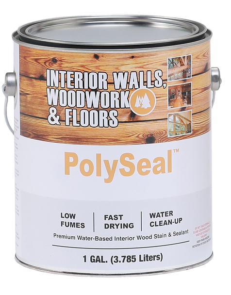 Polyseal Clear Interior Wall and Woodwork Finish - 5 gallons Continental