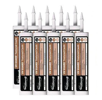 UV Guard Textured Caulk - (10) 30oz Tubes - FREE SHIPPING Weatherall