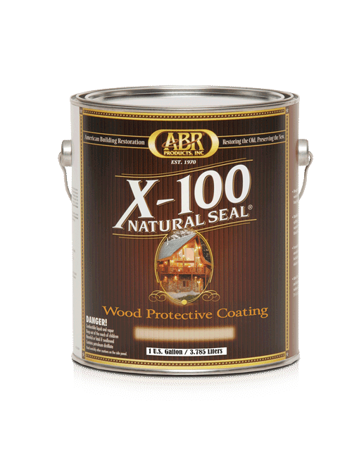 X100 Natural Seal Wood Protective 5 Gallons Exterior Wood Stains