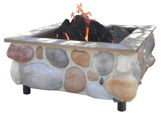 FireScapes Colorado Gas Fire Pit - Square or Octagon Western Log Home Supply