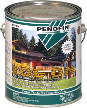 Penofin Log On Wood Stain - 1 Gallon Western Log Home Supply