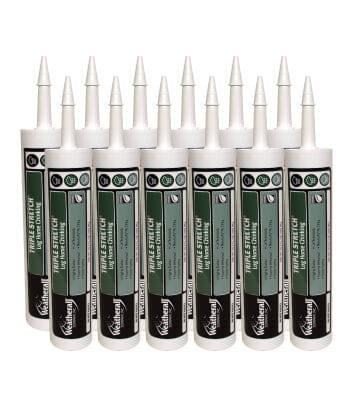 Load image into Gallery viewer, Triple Stretch Textured Chinking - (12) 10.3oz Tubes - FREE SHIPPING Weatherall