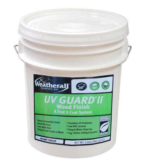 UV Guard II Two Coat Stain System - 5 Gallons - FREE SHIPPING Weatherall