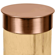 Tiara Post Cap- 7.5'' Nortek CopperWorks