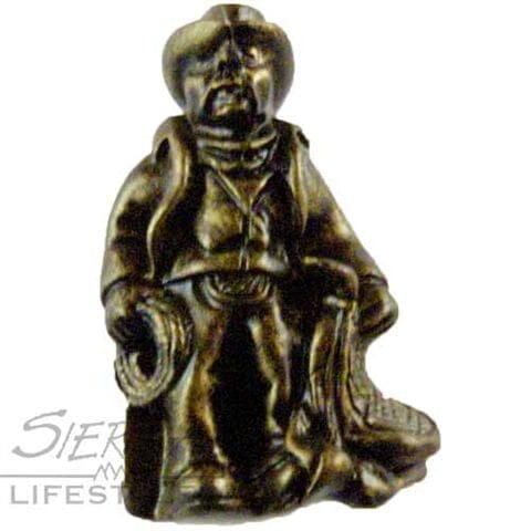 Cowboy Knob - Bronzed Black Western Log Home Supply