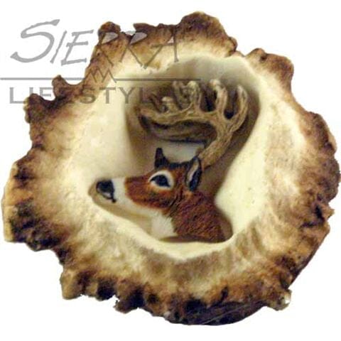 Deer Burr Knob - Whitetail Deer Western Log Home Supply