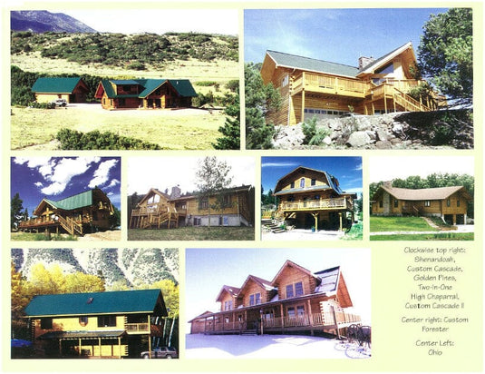 Log Home Plans Catalog Western Log Home Supply