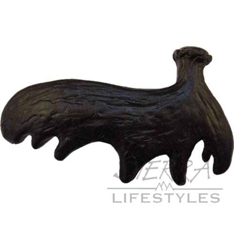 Moose Paddle Pull-Left Facing-Black Western Log Home Supply