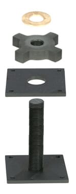 Screw Jack Leveler 4430 - Great for Deck Posts Nortek CopperWorks