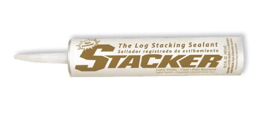 Stacker Clear Log Sealant - Case of (12) 10.5oz Tubes Western Log Home Supply