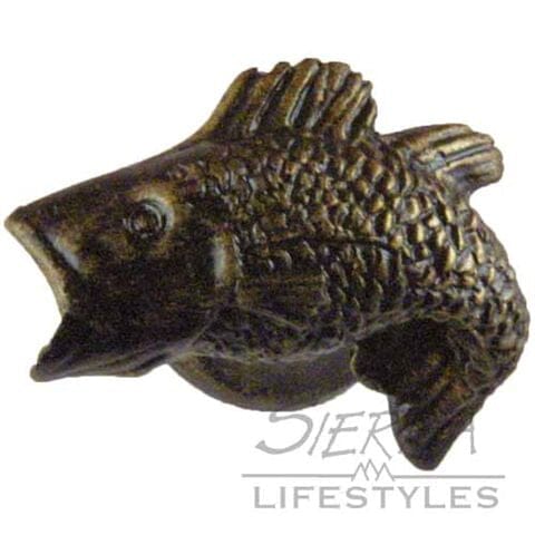 Bass Knob-Bronzed Black Western Log Home Supply