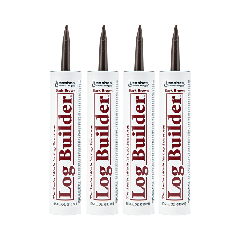 Load image into Gallery viewer, Log Builder Caulking 10.5oz Tubes - 4 Pack Sashco
