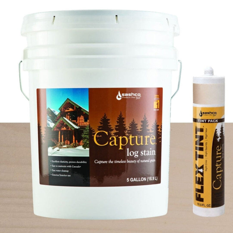 Load image into Gallery viewer, Capture Log Stain - 5 Gallons - FREE SHIPPING Sashco
