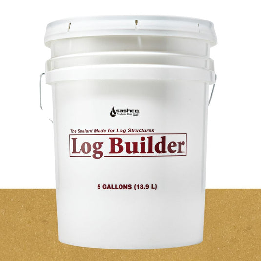 Log Builder Caulking - 5 Gallons - FREE SHIPPING Sashco