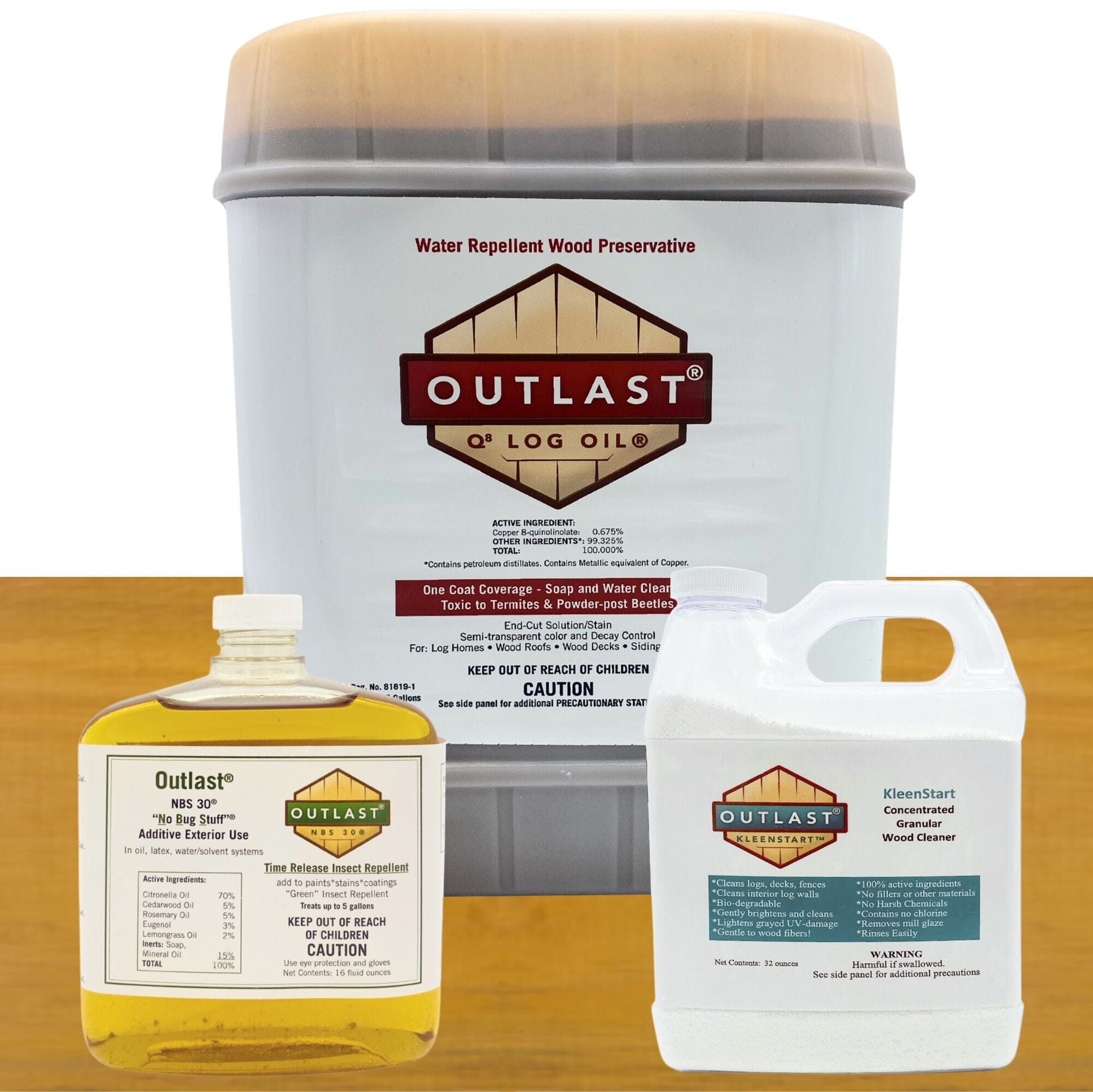 Outlast Q8 Log Oil - 5 Gal