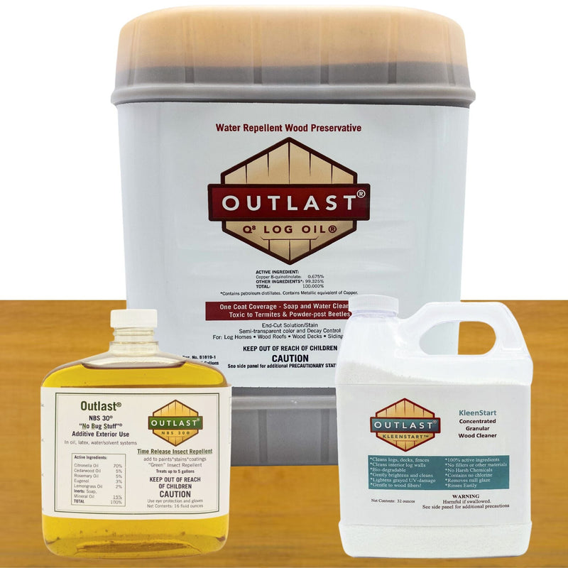 Load image into Gallery viewer, Outlast Q8 Log Oil - 5 Gallons - FREE SHIPPING Outlast CTA Products

