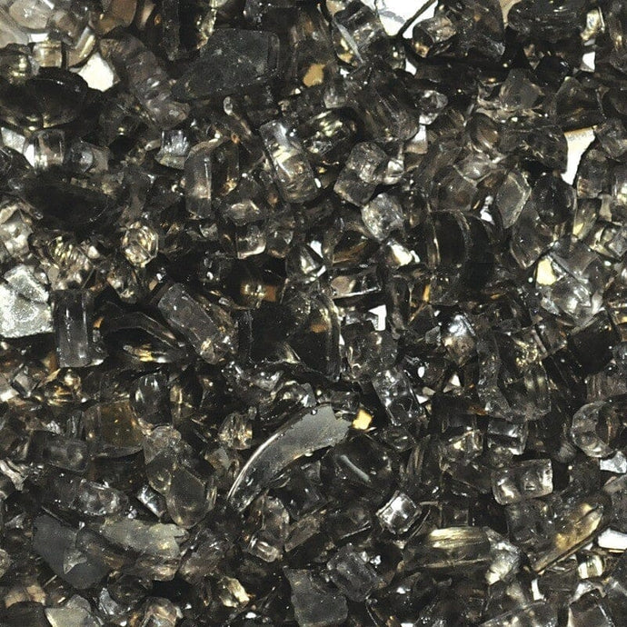 1/4 Inch Bronze Reflective 1 Lb. Fire Pit Glass Western Log Home Supply