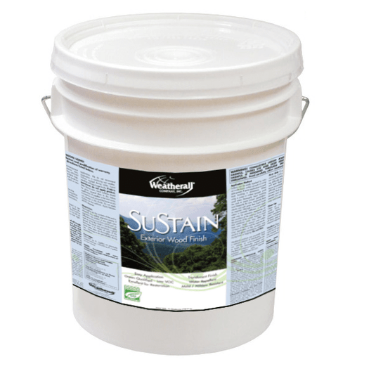 SuSTAIN Wood Stain Finish 5 Gallons Weatherall