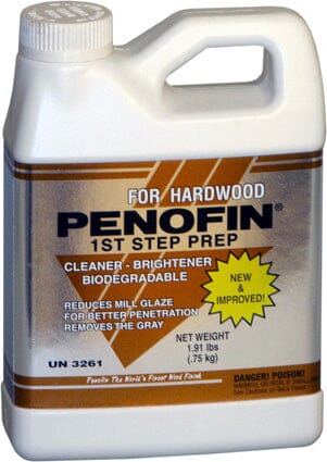 Penofin First Step Prep for Hardwood - 1 Quart Western Log Home Supply