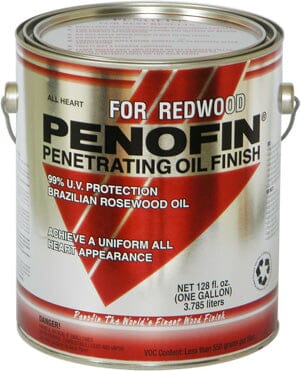 Penofin Redwood Wood Stain - 1 Gallon Western Log Home Supply