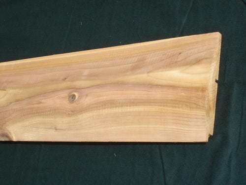 STD 5' Red Cedar Smooth Corner Tail (Right or Left) Western Log Home Supply