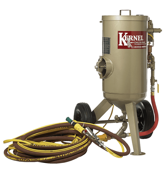 The Kernel Cob Blasting Machine Western Log Home Supply