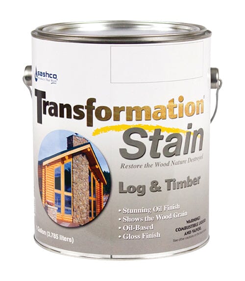 Load image into Gallery viewer, Transformation Log &amp; Timber Stain - 2 Gal. Sashco
