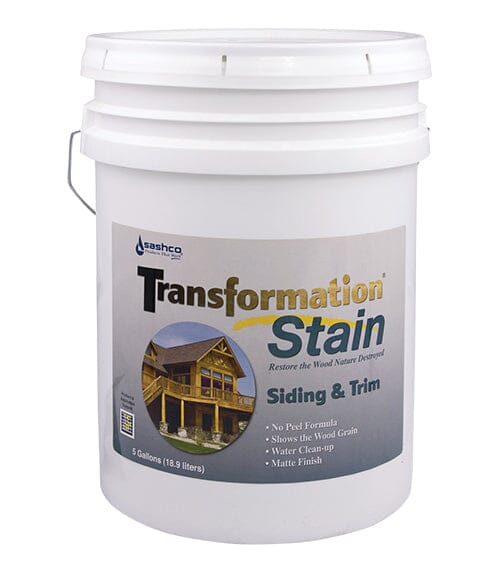 Transformation Siding and Trim Stain- 5 Gallons Sashco