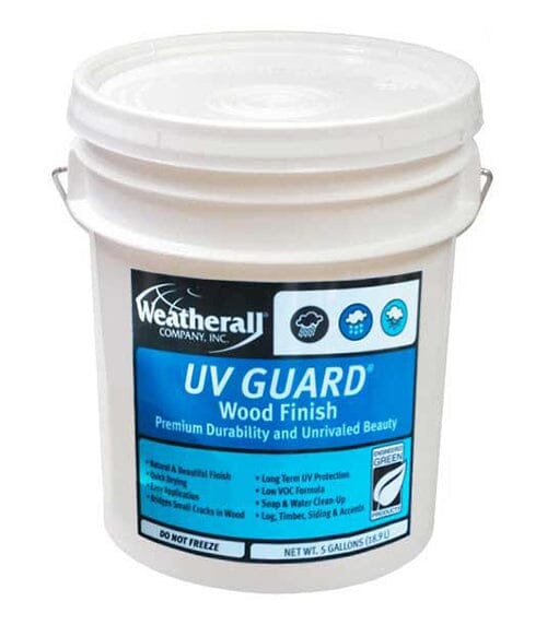UV Guard Wood Finish - 5 Gallons - FREE SHIPPING Weatherall