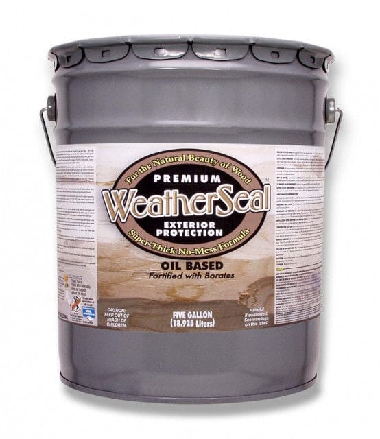 Load image into Gallery viewer, WeatherSeal Exterior Wood Finish - 5 Gal - FREE SHIPPING Continental

