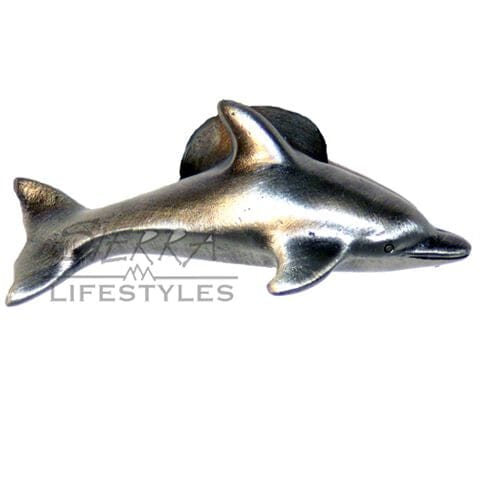 Dolphin Knob- Pewter Western Log Home Supply