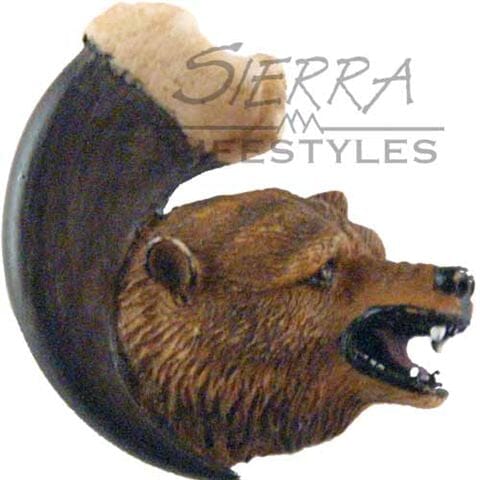 Grizzly Bear on Claw Knob-Resin Western Log Home Supply
