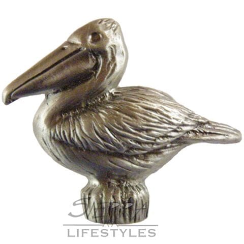 Pelican Knob - Right - Pewter Western Log Home Supply