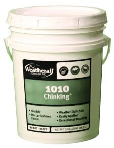 Weatherall 1010 Chinking - (6) 30oz Tubes Western Log Home Supply